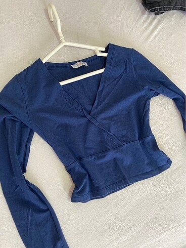 Zara Lacivert Bluz