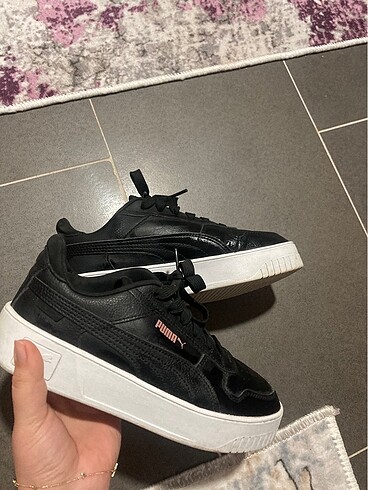Puma siyah sneaker spor ayakkabı puma