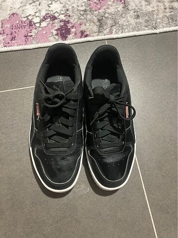 38 Beden siyah sneaker spor ayakkabı puma