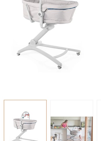 Chicco Chicco ayarlanabilir tekerlekli beşik
