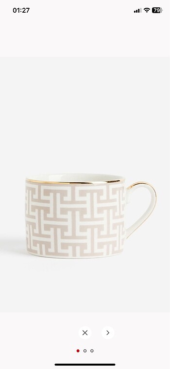 H&M home kupa fincan