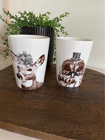  Beden çeşitli Renk H&M Home kupa bardak