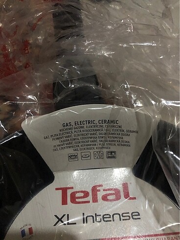  Beden siyah Renk Tefal xl intense tava