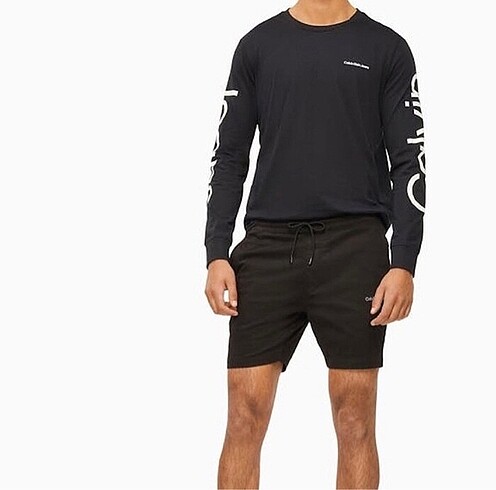 m Beden siyah Renk Calvin Klein Şort