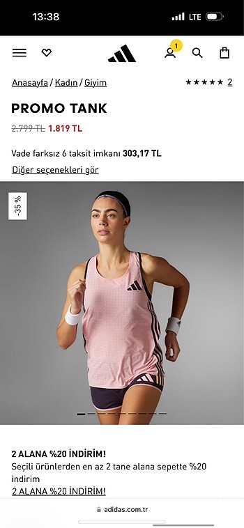 Adidas spor atlet etiketli - Görsel 3