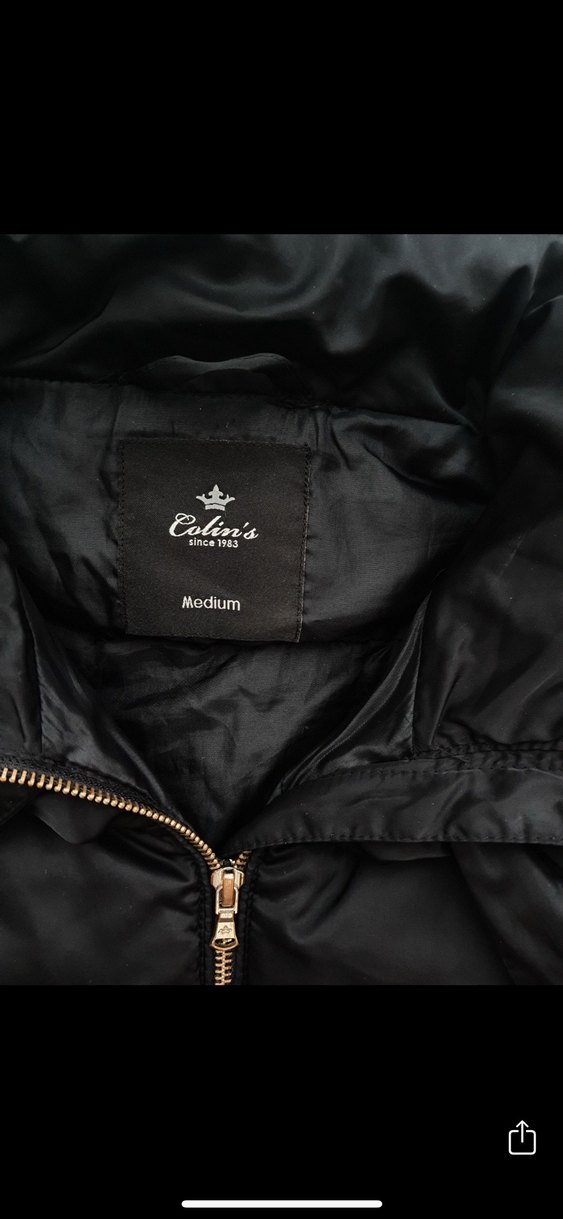 Kürk Detaylı Siyah Kadın Kışlık Mont - Görsel 2