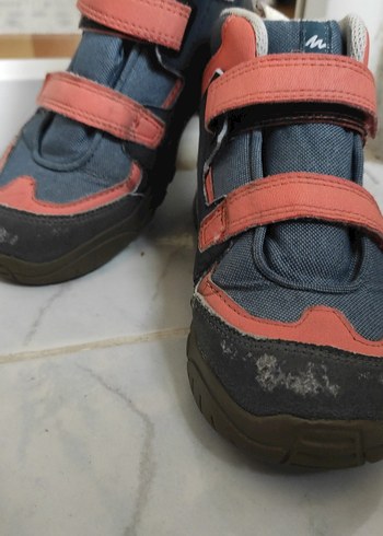 decathlonKız Çocuk Pembe Gri Cırtcırtlı Bot - Görsel 7