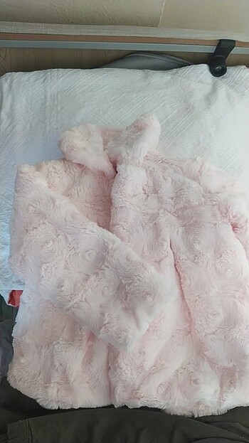 1-2 yaş kız bebiş cok kokoş ceket - Görsel 3