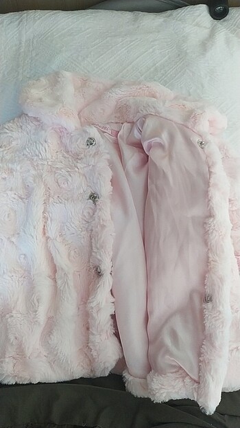 1-2 yaş kız bebiş cok kokoş ceket - Görsel 4