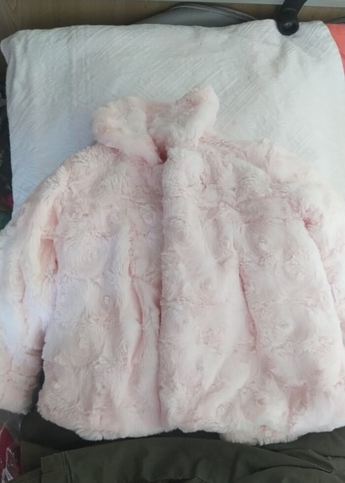 1-2 yaş kız bebiş cok kokoş ceket - Görsel 2