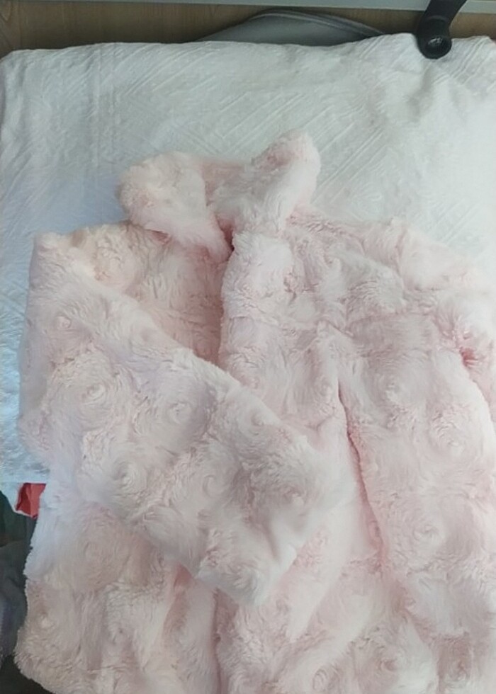 1-2 yaş kız bebiş cok kokoş ceket - Görsel 3