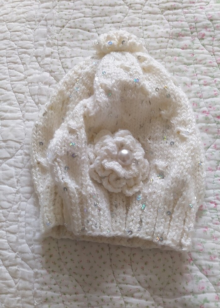 Bayan kız çocuk bere - Görsel 2