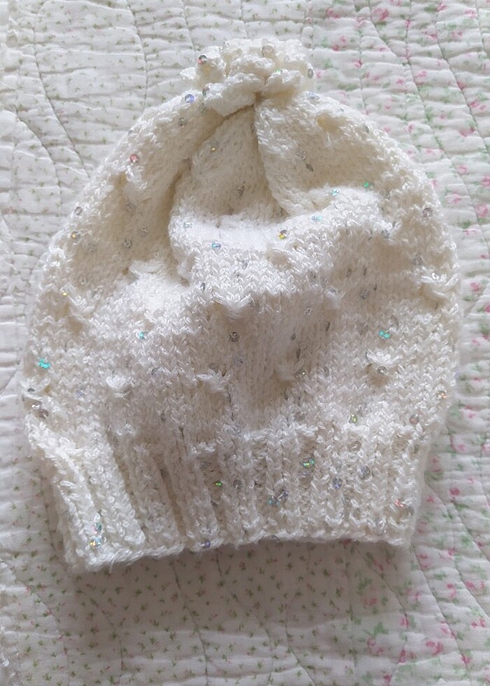 Bayan kız çocuk bere - Görsel 3