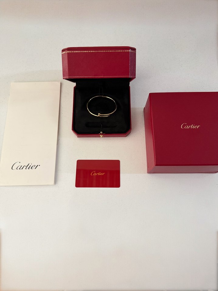 Cartier Altın İnce Bileklik — görsel 4/4