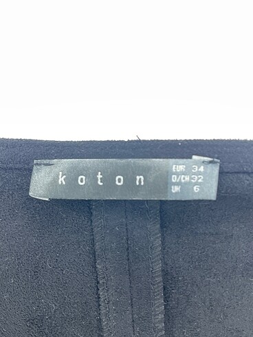 34 Beden siyah Renk Koton Kısa Elbise %70 İndirimli.