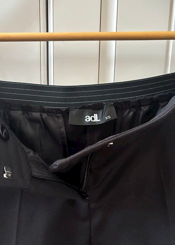 Kadin siyah kumaş pantolon - Görsel 4