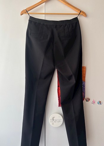 Kadin siyah kumaş pantolon - Görsel 3