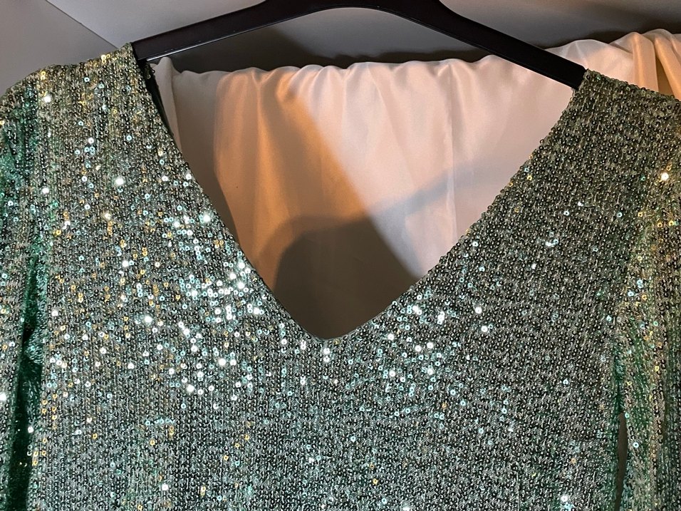 Pullu Payetli Elbise - Görsel 2