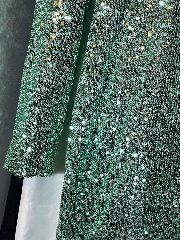 Pullu Payetli Elbise - Görsel 3