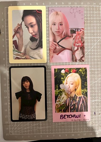 TWICE Chaeyoung Orijinal PC Photocard MC