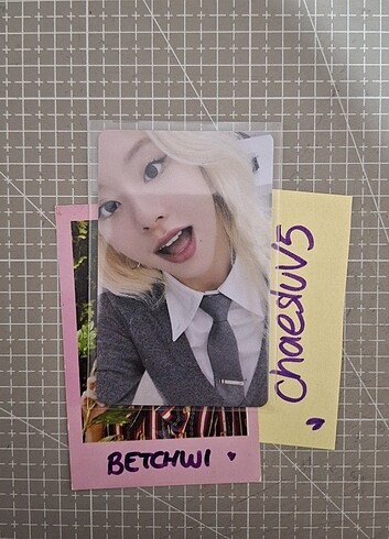 TWICE Chaeyoung Orijinal PC Photocard 