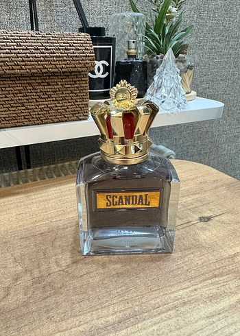  Beden Erkek Vintage Koku SCANDAL, Koyu Kahverengi