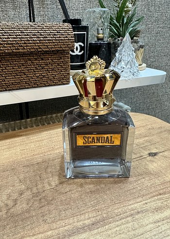 Erkek Vintage Koku SCANDAL, Koyu Kahverengi