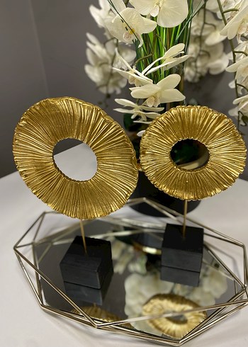 Altın Renkli Dekoratif halka Seti - Görsel 10