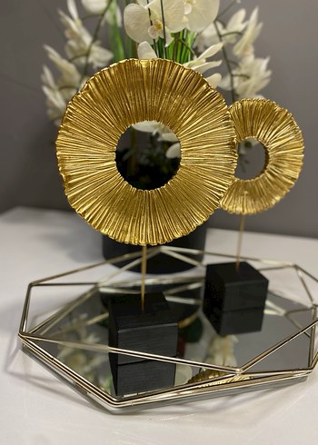 Altın Renkli Dekoratif halka Seti - Görsel 6