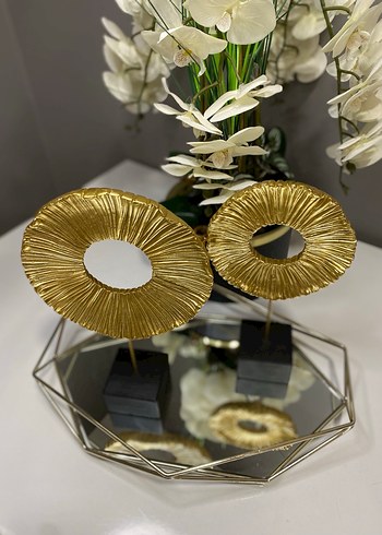 Altın Renkli Dekoratif halka Seti - Görsel 8