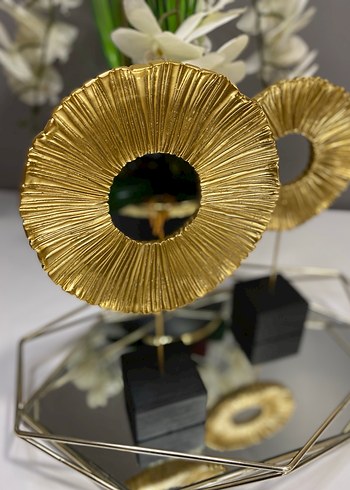 Altın Renkli Dekoratif halka Seti - Görsel 4