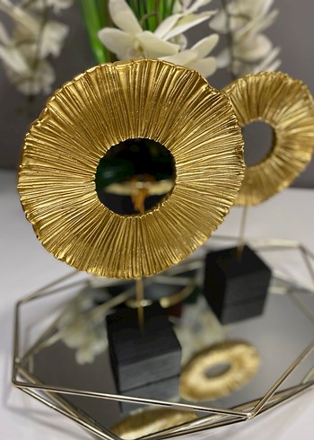 Altın Renkli Dekoratif halka Seti - Görsel 2