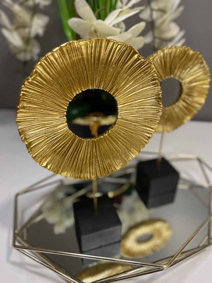 Altın Renkli Dekoratif halka Seti - Görsel 2