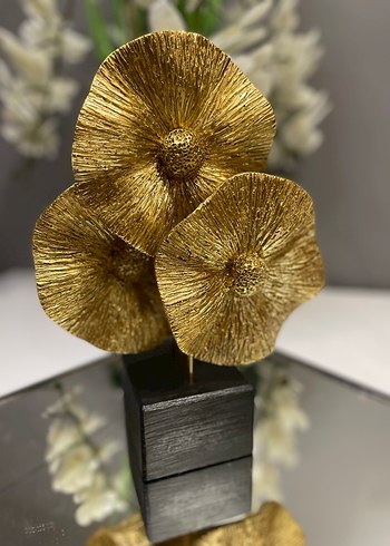 Altın Renkli Dekoratif Figürin - Görsel 2