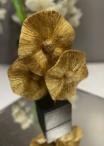 Altın Renkli Dekoratif Figürin - Görsel 3