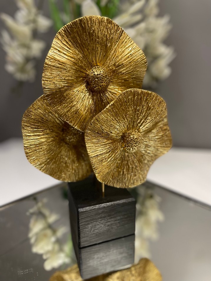 Altın Renkli Dekoratif Figürin - Görsel 2