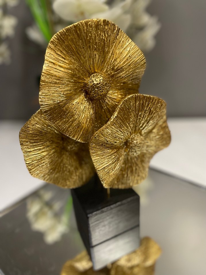 Altın Renkli Dekoratif Figürin - Görsel 3