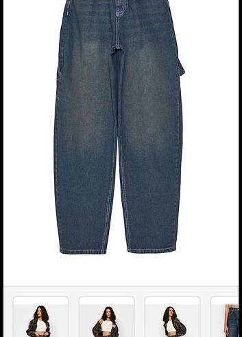 xs Beden lacivert Renk Tü Milla baggy pantolon 