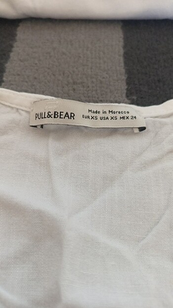 xs Beden Pull bear crop bağlamalı 