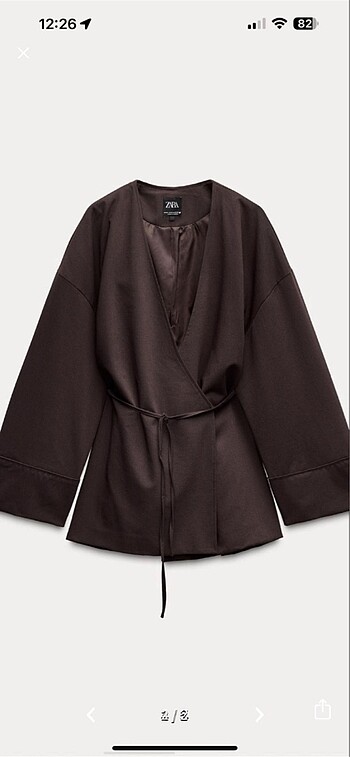 s Beden Zara kimono takım