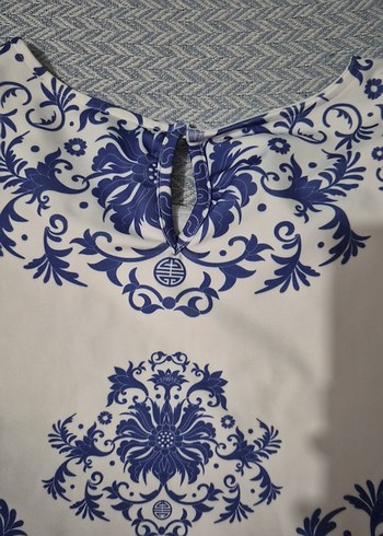 Mavi Baskılı takım - Görsel 4