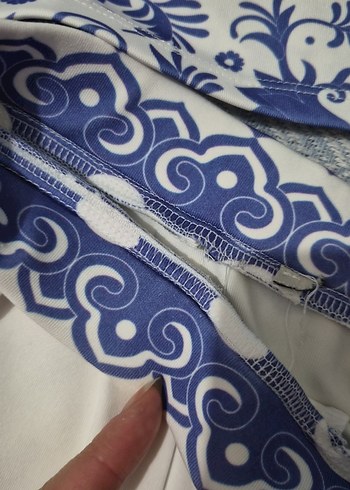 Mavi Baskılı takım - Görsel 3