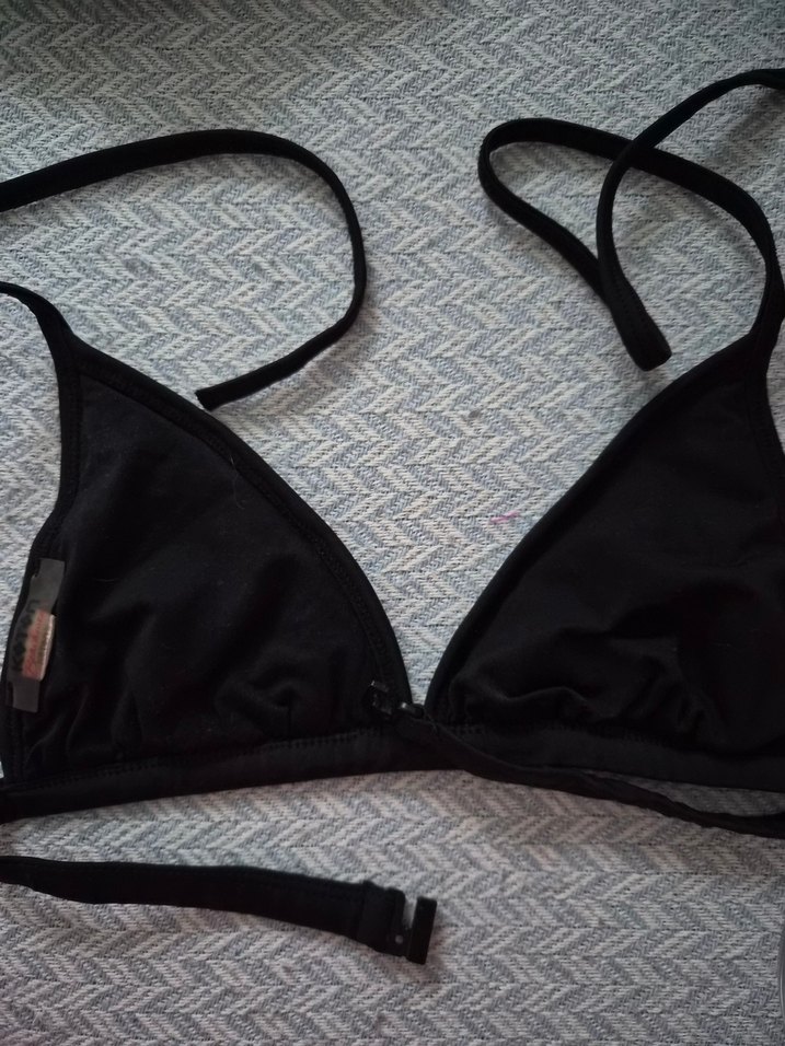 Yeşil Payetli Mini Bikini Üstü - Görsel 2
