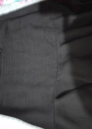 siyah Kumaş Kadın etek - Görsel 2