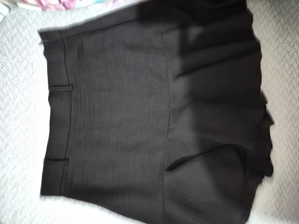 siyah Kumaş Kadın etek - Görsel 2