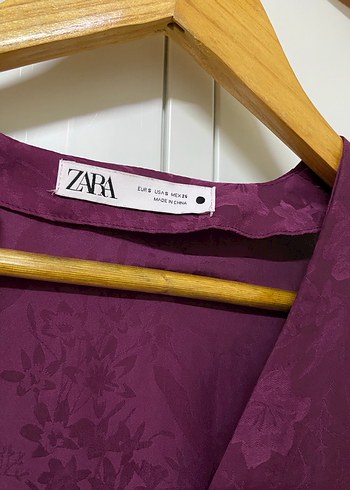 Mor Bohem Midi Kadın Elbise - Görsel 4