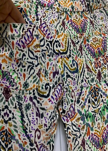 Zara Desenli Pantolon - Görsel 5