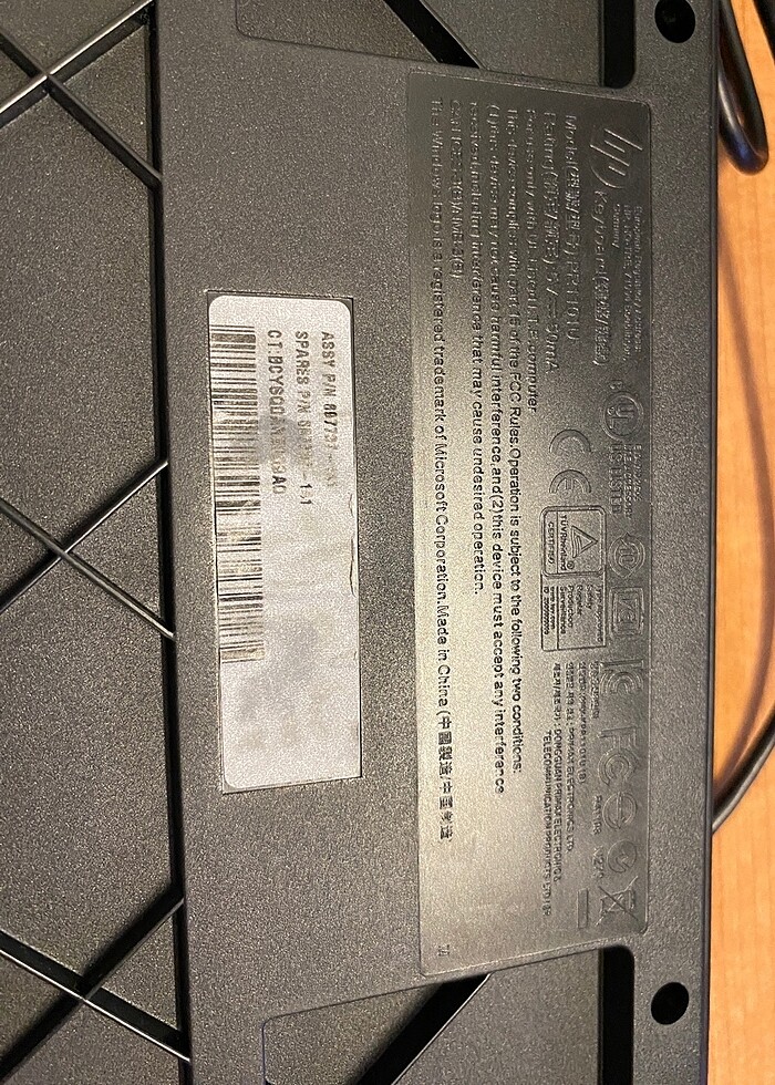 Hp Klavye - Görsel 2