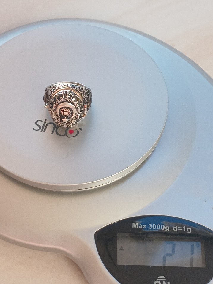 erkek gümüş yüzük - Görsel 5