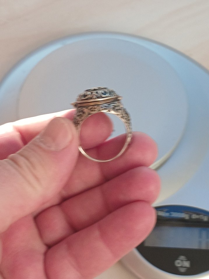 erkek gümüş yüzük - Görsel 4